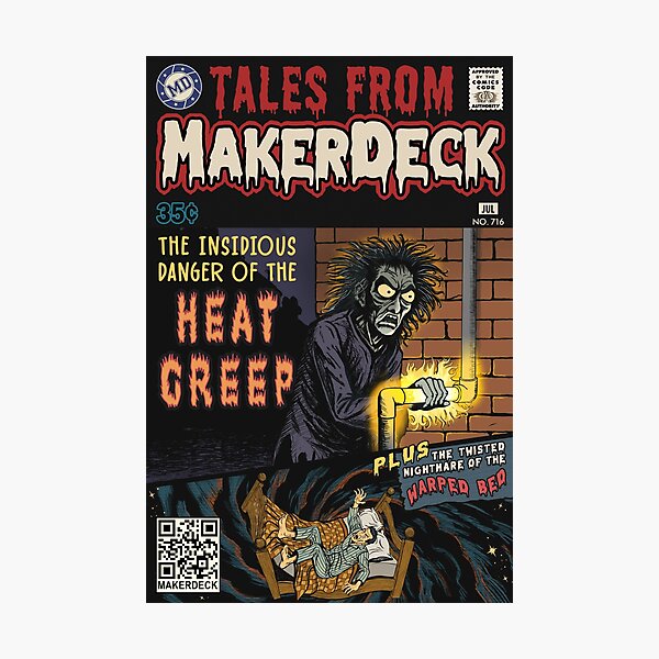 Item preview, Geschichten von MakerDeck – Heat Creep designed and sold by MakerDeck.