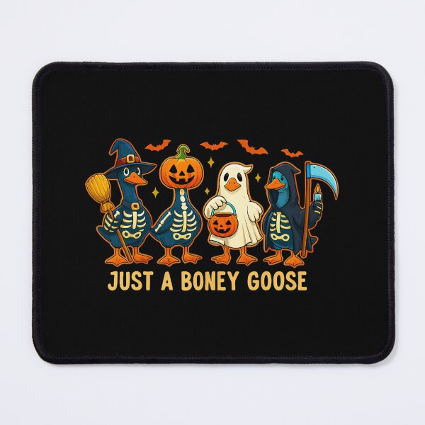 Item preview, Just a Boney Goose Funny Halloween Skeleton Goose designed and sold by Tigerr3g.