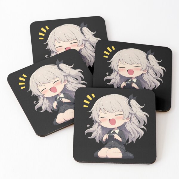 Aperçu de l'œuvre Shimada Alice Girls et Panzer Anime Chibi Gamer Bliss créée et vendue par mildaclairmo.