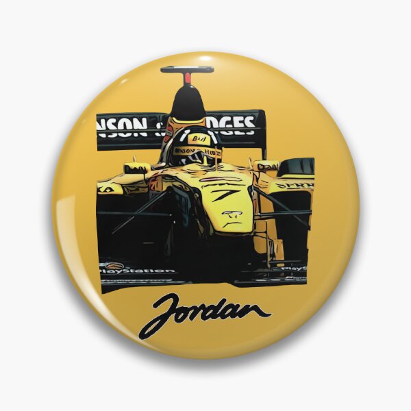 Artikelvorschau, Eddie Jordan Vintage 90er F1 Rennsport Fan Art entworfen und verkauft von CoreyBurch.