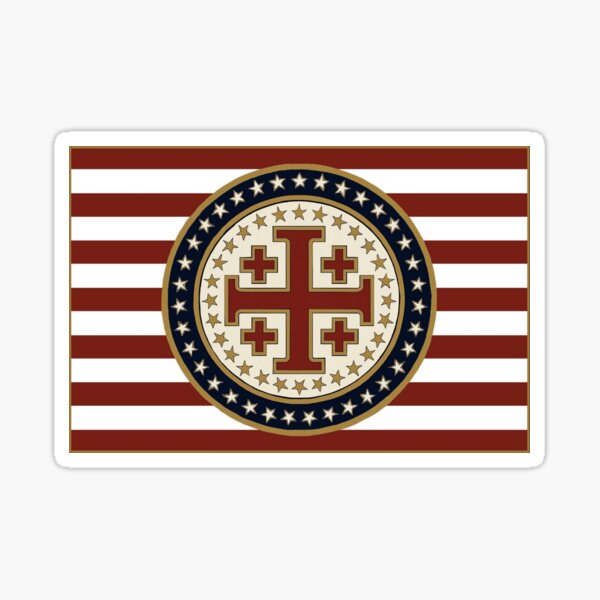 Item preview, American Christian Nationalist Flag designed and sold by A Fellow WASP.