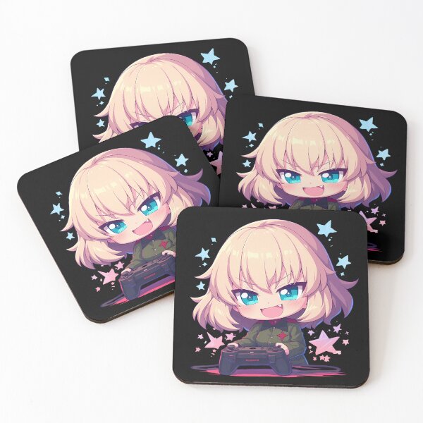 Item preview, Katyusha Girls und Panzer Anime Chibi Gaming Stars designed and sold by mildaclairmo.