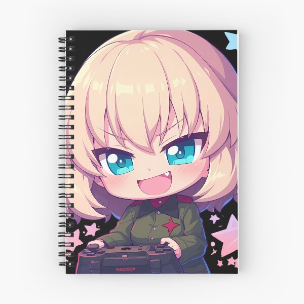Item preview, Katyusha Girls und Panzer Anime Chibi Gaming Stars designed and sold by mildaclairmo.