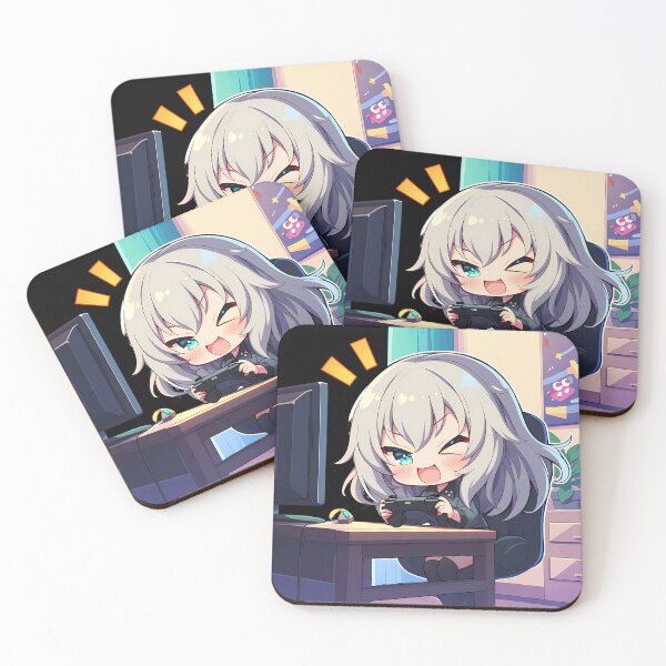 Item preview, Erika Itsumi Girls und Panzer Anime Chibi Gaming Wink designed and sold by mildaclairmo.