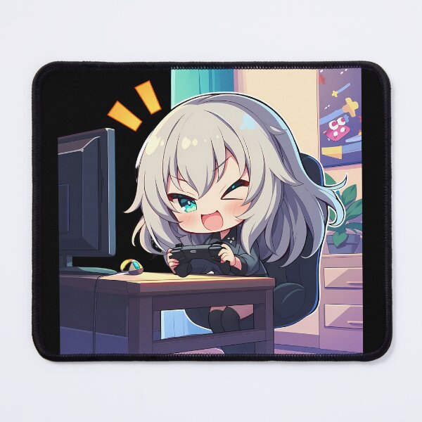 Aperçu de l'œuvre Erika Itsumi Girls et Panzer Anime Chibi Gaming Wink créée et vendue par mildaclairmo.