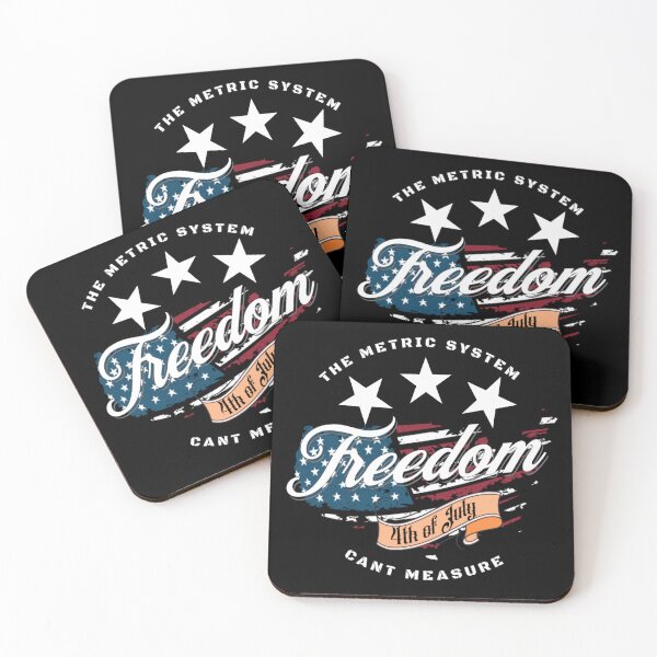 Item preview, The metric system can t measure Freedom / funny 4th of July  designed and sold by TheEndDesign.