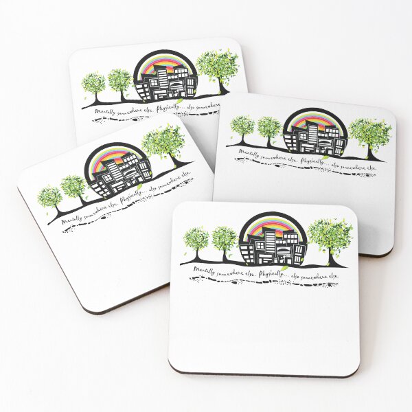 Item preview, Mentally Somewhere Else – Urban Dissociation Collection designed and sold by Sincerely, Unhinged.