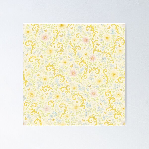 Aperçu de l'œuvre Fleurs de Gustav Klimt créée et vendue par maniacfitness.