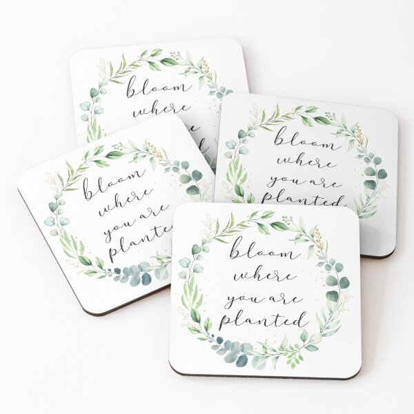 Item preview, Bloom where you are planted designed and sold by Willow and Ink Co.