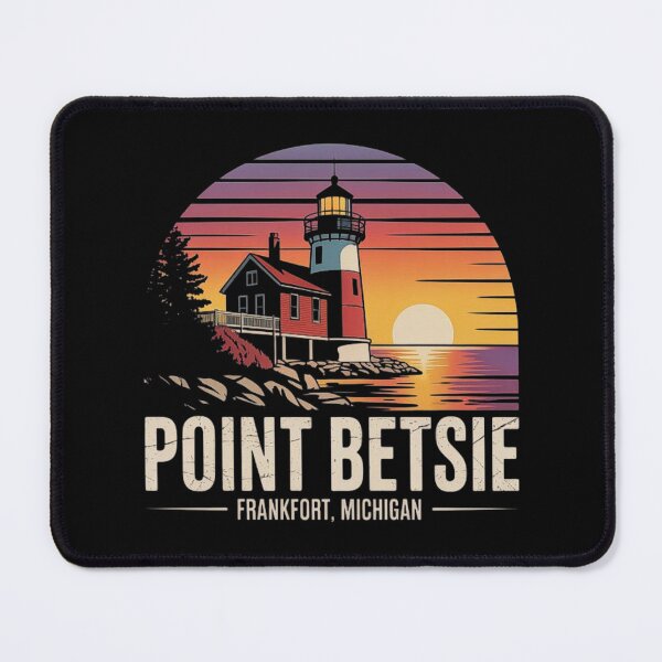 Item preview, Point Betsie Lighthouse Sunset Scenic Design designed and sold by love3617.