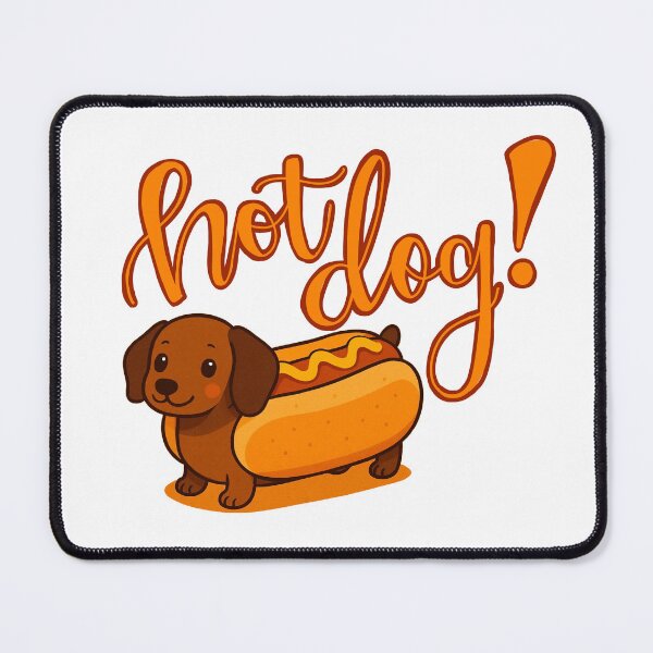 Item preview, HOT DOG Weiner dog designed and sold by abbeygfrerer.