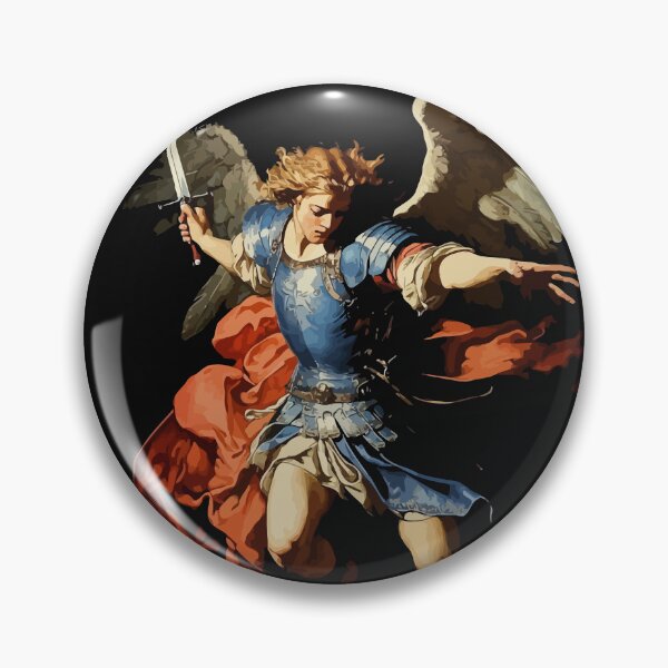 Item preview, St Michael The Archangel Defend Us In Battle designed and sold by teenugs.