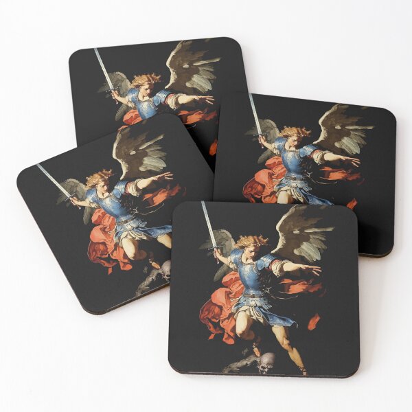 Item preview, St Michael The Archangel Defend Us In Battle designed and sold by teenugs.