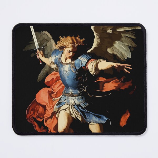 Item preview, St Michael The Archangel Defend Us In Battle designed and sold by teenugs.