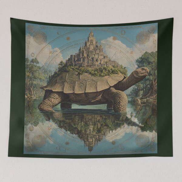 Item preview, World Turtle Ascending designed and sold by Shannon Hilson.