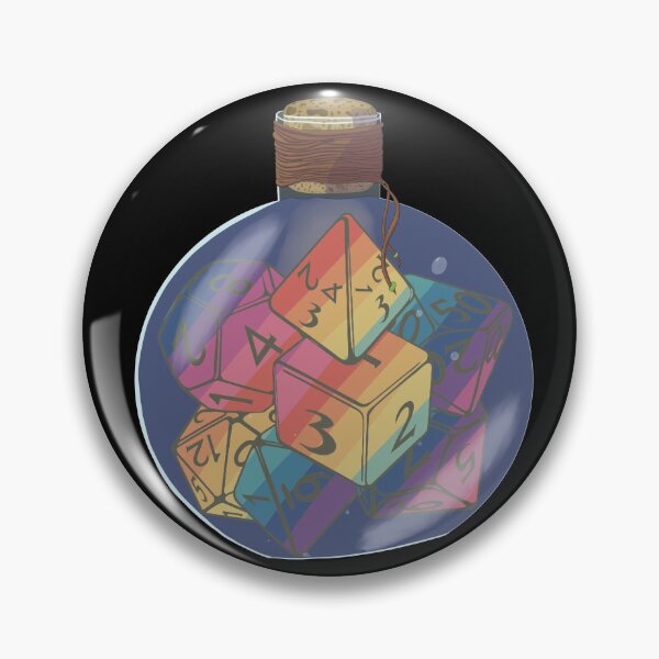Item preview, Rainbow Dice Potion designed and sold by Ivorycrow.