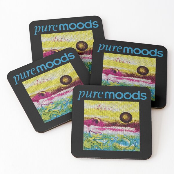 Item preview, Pure Moods 1994 cmyk halftone dark designed and sold by new_wave1984.