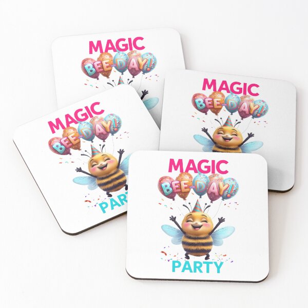 Item preview, Magic Bee-Day Party Balloons Bumblebee designed and sold by SmartyWonders.