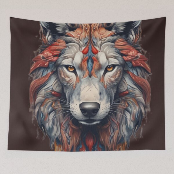 Item preview, Paint Wolf  designed and sold by Bleudawn7.
