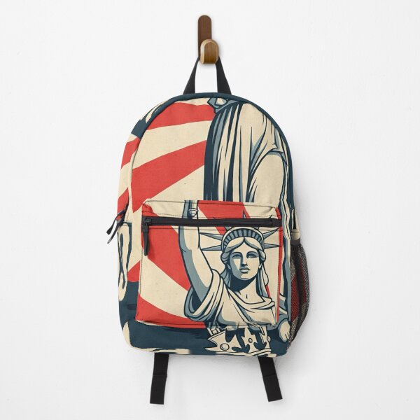 Item preview, Liberty, Not Kings | On Kings Trend | Vintage Statue of Liberty Propaganda Poster designed and sold by j-2k.