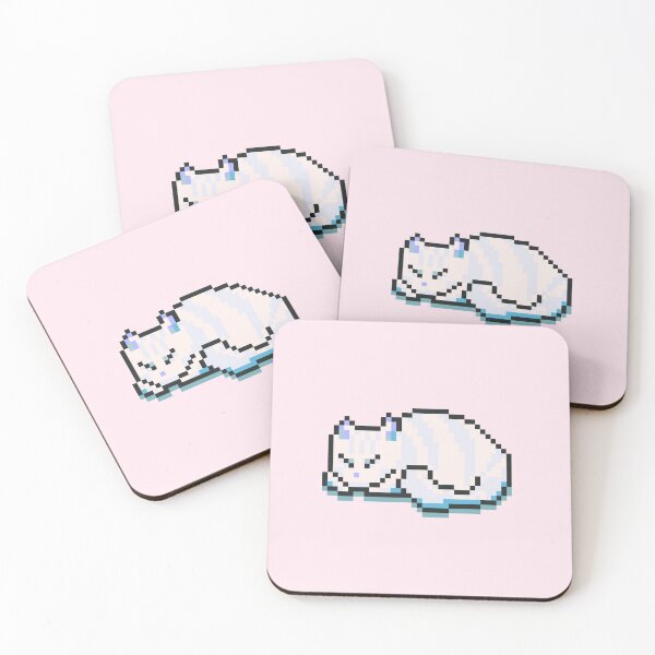 Item preview, Sleepy Pixel Cat designed and sold by pixelglade.