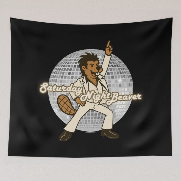 Item preview, Saturday Night Beaver designed and sold by pUNKnown.