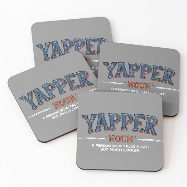 Item preview, Yapper Noun - A Person Who Talks a Lot But Much Cooler T-Shirt designed and sold by Toto Designs.