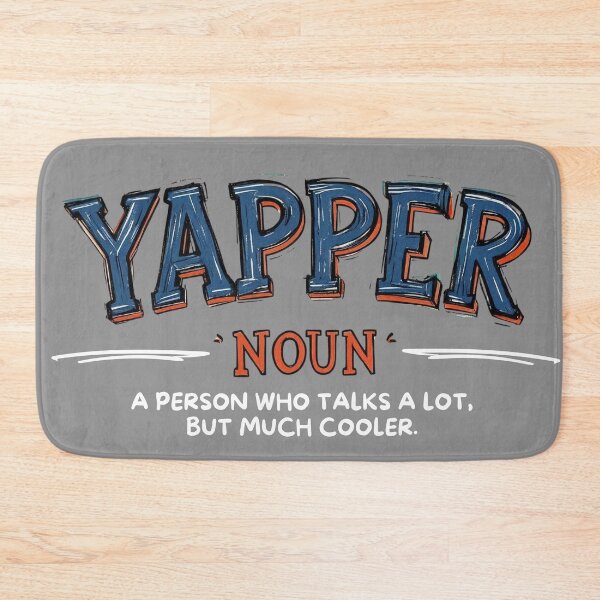 Item preview, Yapper Noun - A Person Who Talks a Lot But Much Cooler T-Shirt designed and sold by Toto Designs.
