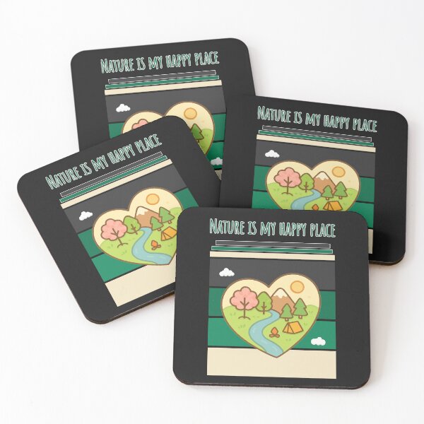 Item preview, Nature Is My Happy Place – Peaceful Outdoor Camping Scene designed and sold by Pyroluxe.