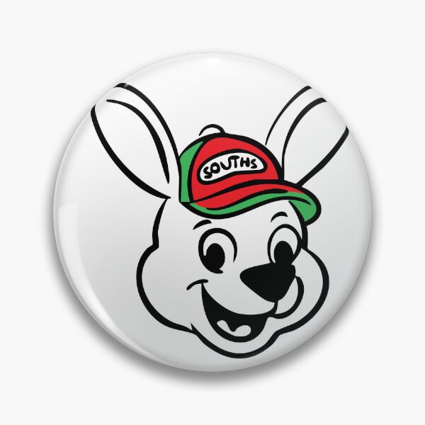 Item preview, NRL South Sydney Rabbitohs Reggie The Rabbit designed and sold by TanArtDesign.