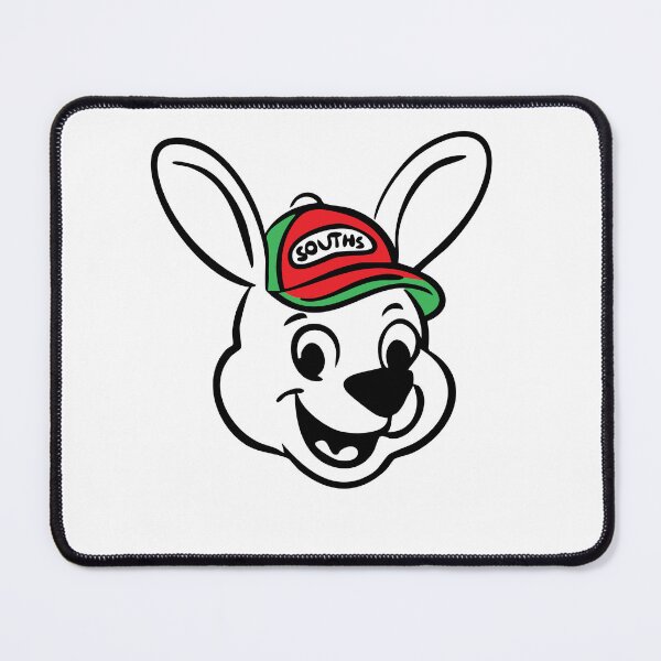Item preview, NRL South Sydney Rabbitohs Reggie The Rabbit designed and sold by TanArtDesign.