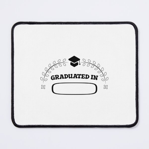 Item preview, Graduated In – Custom Year Graduation Shirt – Floral Cap Design designed and sold by Balasan.