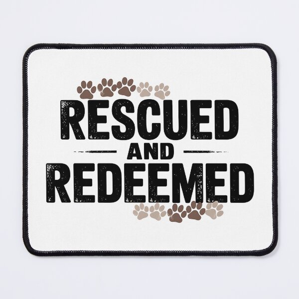 Item preview, Rescue and Redeemed – Animal Rescue Lover designed and sold by CuteDesignables.