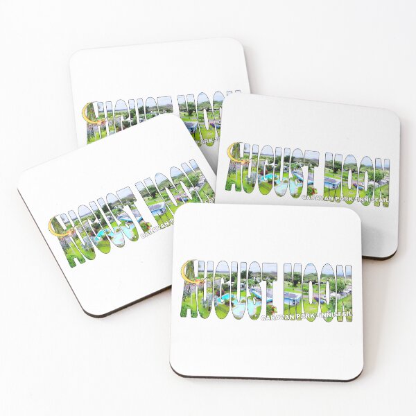 Item preview, AUGUST MOON Caravan Park Innisfail - Tropical North QLD designed and sold by Adam Gormley.