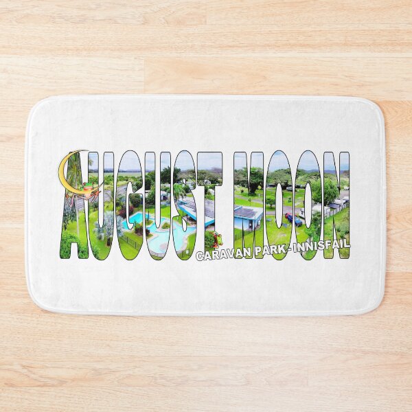 Item preview, AUGUST MOON Caravan Park Innisfail - Tropical North QLD designed and sold by Adam Gormley.