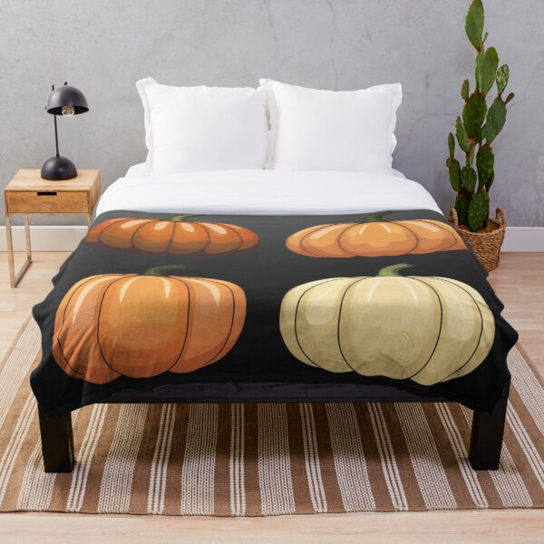 Aperçu de l'œuvre Citrouilles d'automne traditionnelles 4x4 créée et vendue par Uniquely Yours.