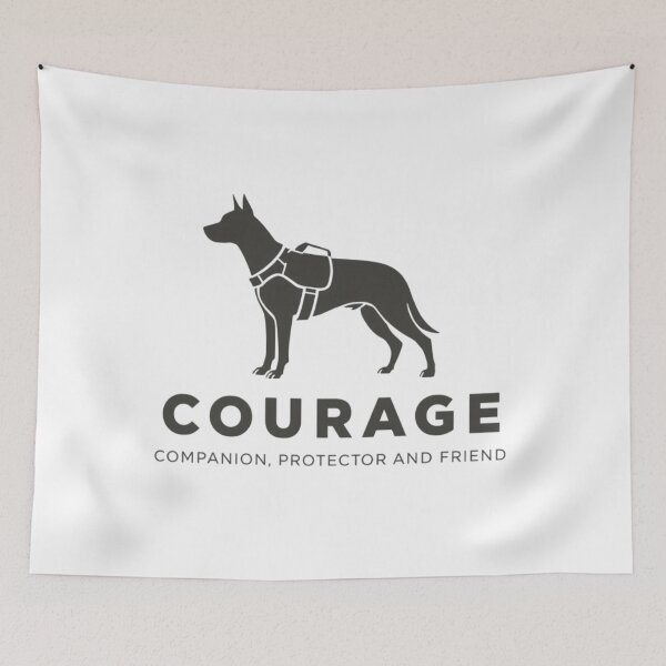 Item preview, Military Service Dogs – Minimalist Tribute Design for Heroes designed and sold by LnsCreations.