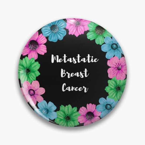 Item preview, Floral wreath for Metastatic Breast Cancer Awareness designed and sold by Inspired2Live.