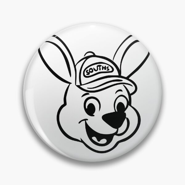 Item preview, NRL South Sydney Rabbitoh Mascot Reggie The Rabbit designed and sold by TanArtDesign.