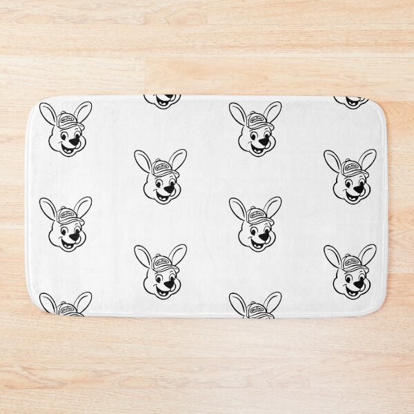Item preview, NRL South Sydney Rabbitoh Mascot Reggie The Rabbit designed and sold by TanArtDesign.