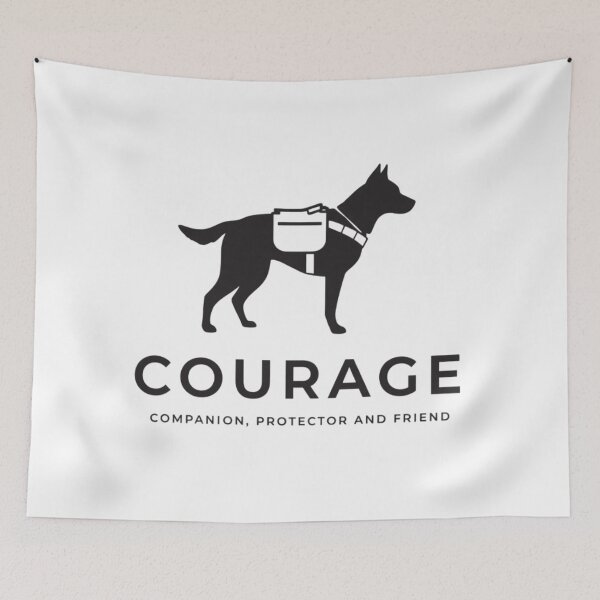 Item preview, Military Service Dogs – Minimalist Tribute Design for Heroes designed and sold by LnsCreations.