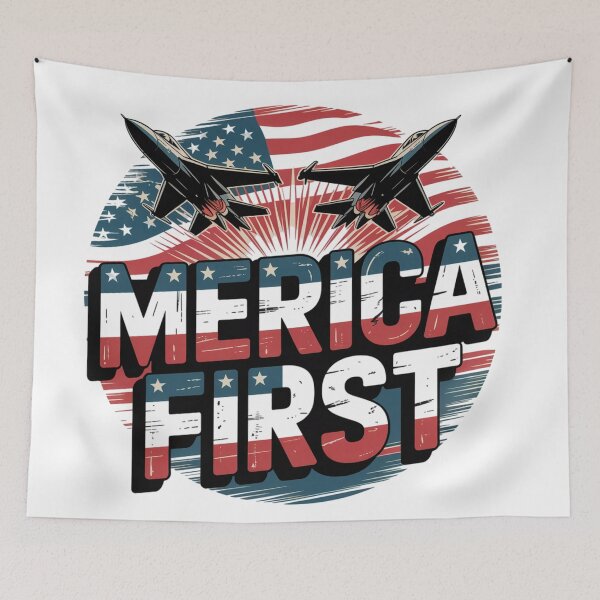 Item preview, MERICA FIRST designed and sold by CusteemVibe.