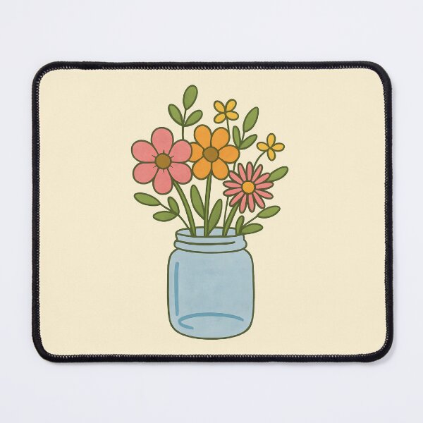 Item preview, Flowers in Mason Jar designed and sold by GraphicsClub.