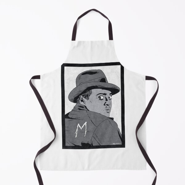 Item preview, HANS BECKERT - M (Greyscale) designed and sold by FamousWeirdosRB.