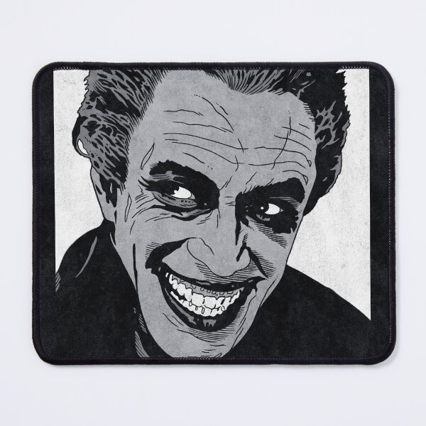 Item preview, GWYNPLAINE - The Man Who Laughs (Greyscale) designed and sold by FamousWeirdosRB.