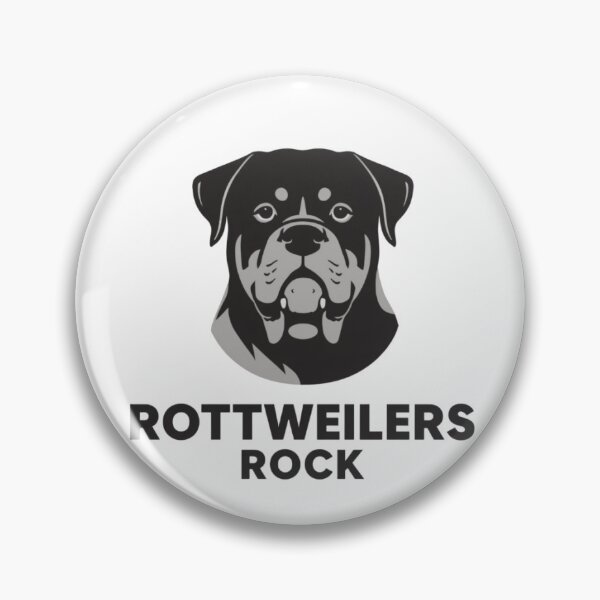 Item preview, Rottweilers Rock – Minimalist Bold Rottweiler designed and sold by LnsCreations.