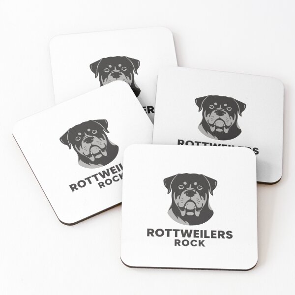 Item preview, Rottweilers Rock – Minimalist Bold Rottweiler designed and sold by LnsCreations.