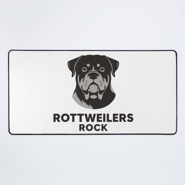 Item preview, Rottweilers Rock – Minimalist Bold Rottweiler designed and sold by LnsCreations.