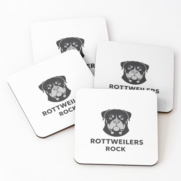 Item preview, Rottweilers Rock – Minimalist Bold Rottweiler designed and sold by LnsCreations.