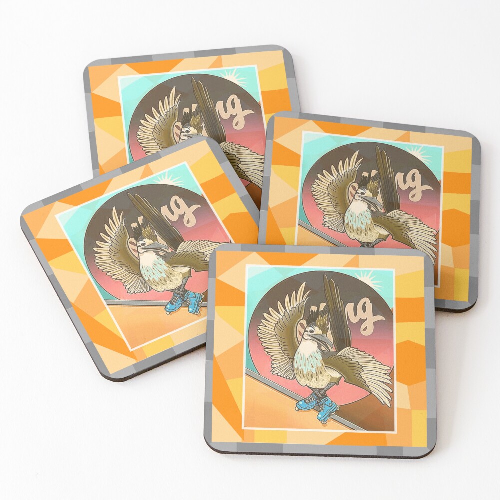 Item preview, Coasters (Set of 4) designed and sold by RollingAz.
